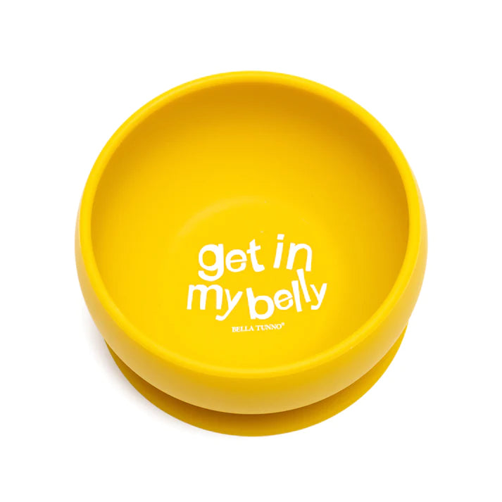 Wonder Bowl Get in my Belly Yellow