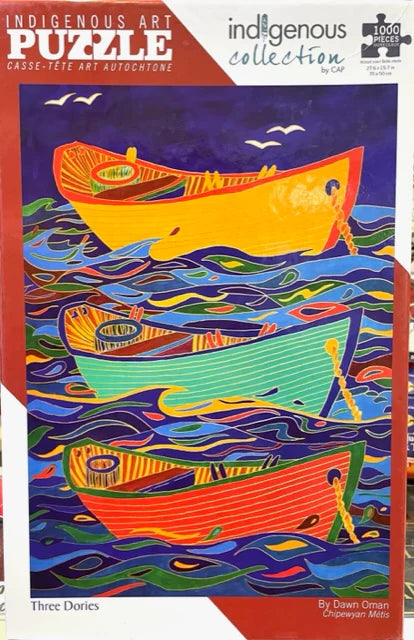Three Dories 1000 Piece Puzzle