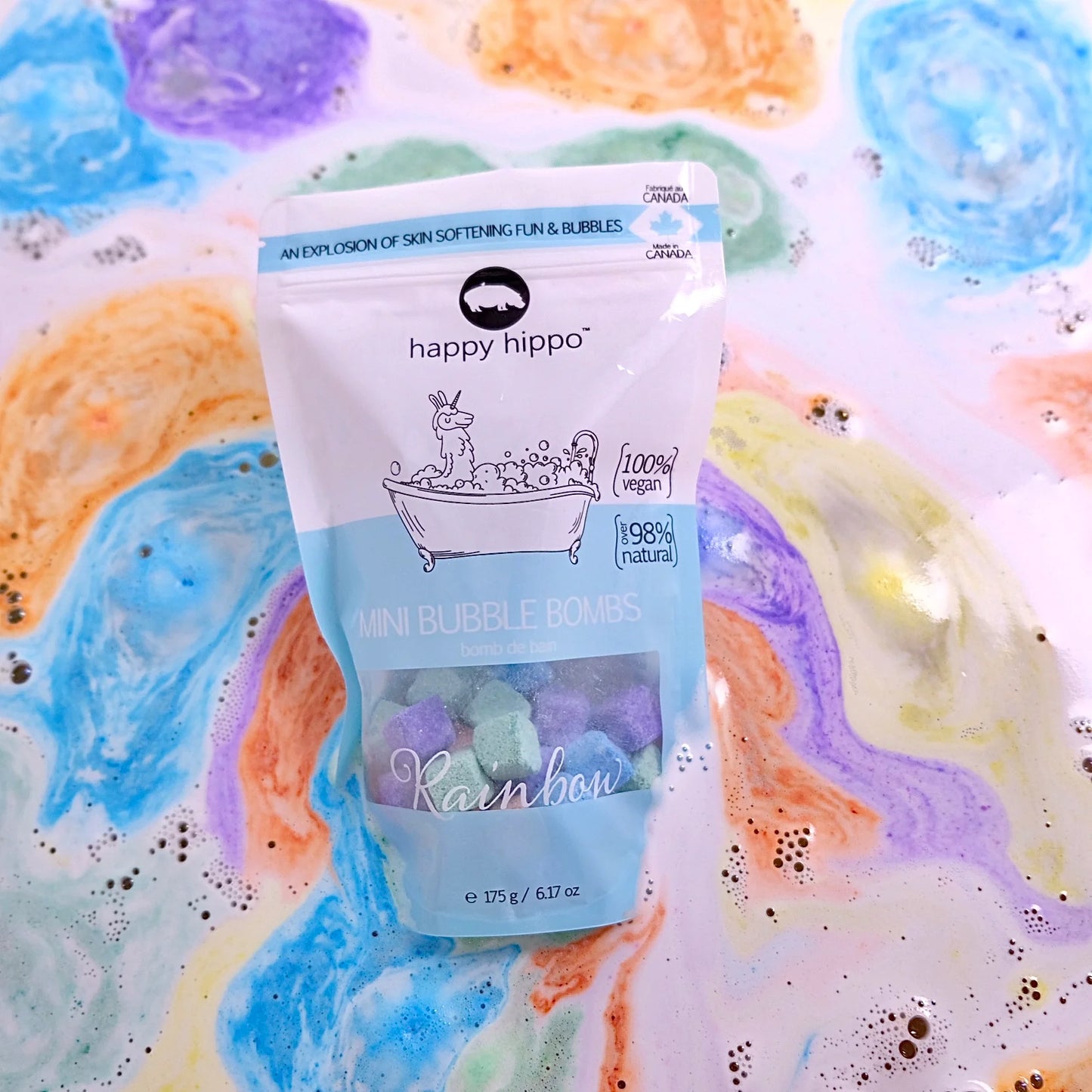 Mini Bath Bomb Rainbow