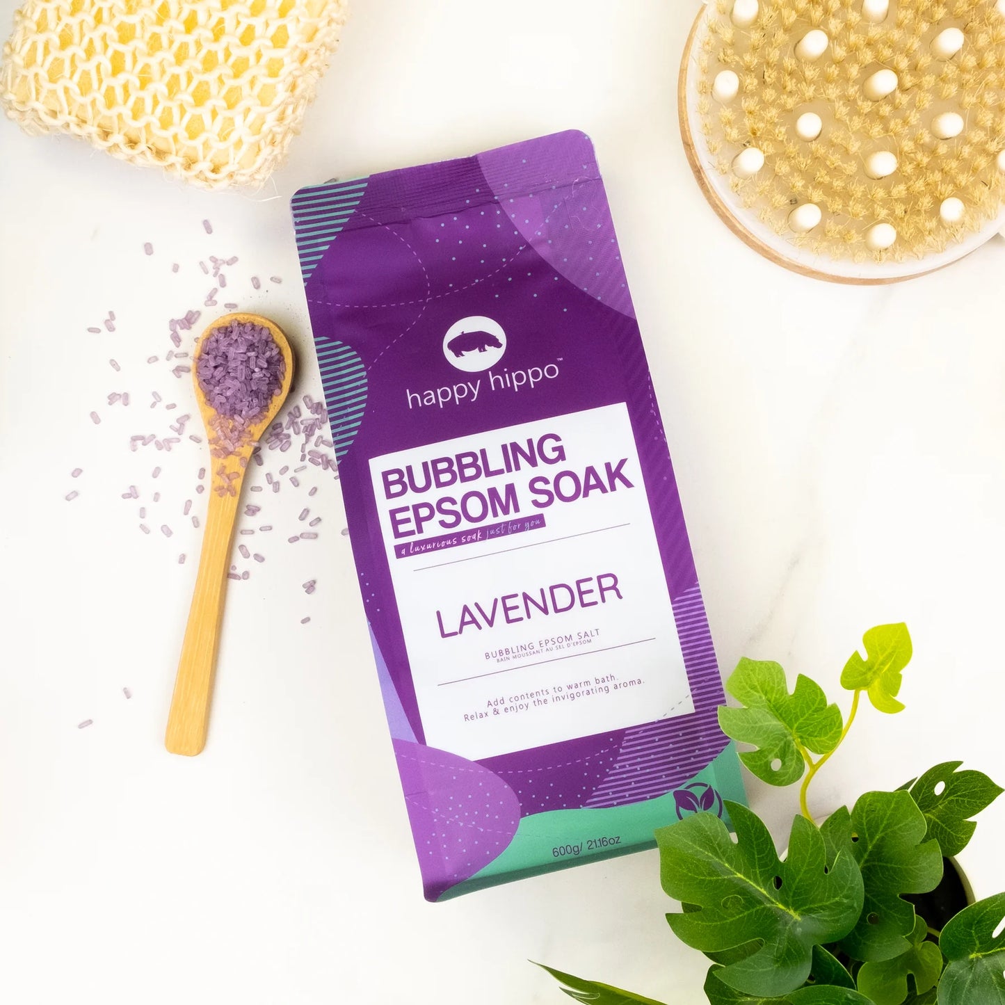 Bubbling Epsom Soak Lavender