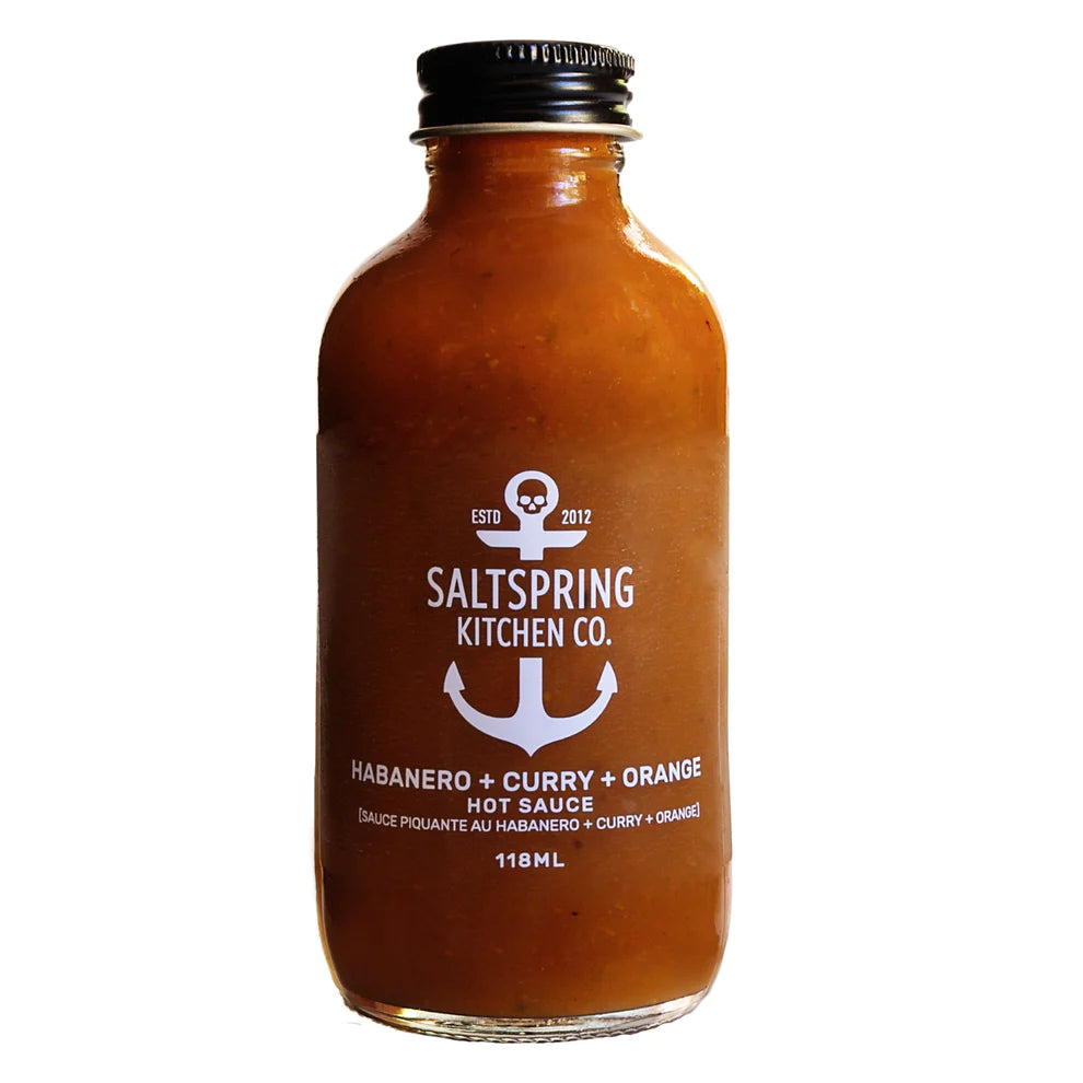 Habanero + Curry + Orange Hot Sauce