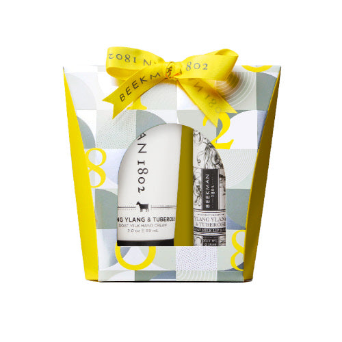 Ylang Lip Balm Hand Cream Set