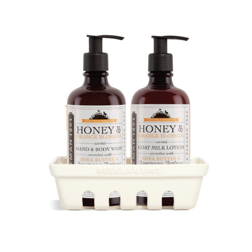 Honey & Orange Blossom Hand Care Caddy