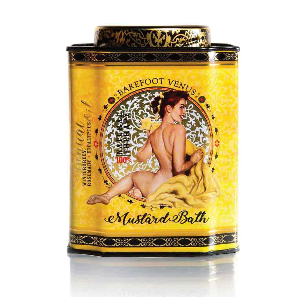 Mustard Bath Soak LG Tin