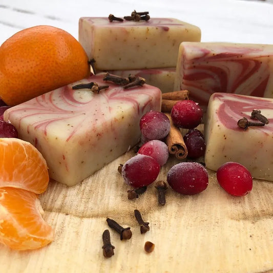 Spiced Cranberry Barr Soap