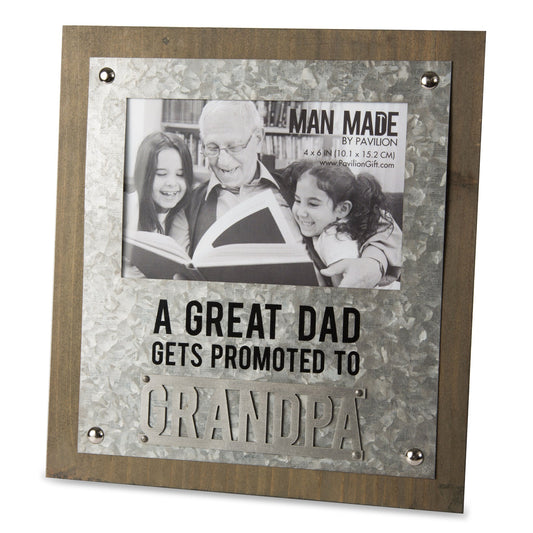Frame Promoted to Grandpa